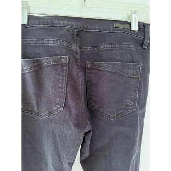 Express Black Distressed Jeans  - Picture 4 of 4